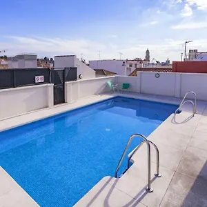  Apartment -malagasunapts- Rooftop Pool & Free Parking
